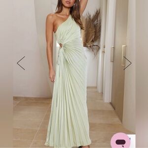Hello Molly Season of Weddings Maxi Green Dress